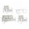 Set Salotto C-C Atlantic Bianco 4 Pezzi