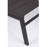 Lettino alto c-route Hilde Antracite Lh32