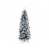 Albero di Natale Slim Dresda innevato h210-868 rami