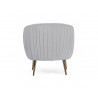 Poltrona linsay grigio chiaro