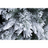 Albero di Natale Slim Dresda innevato h240-1196 rami