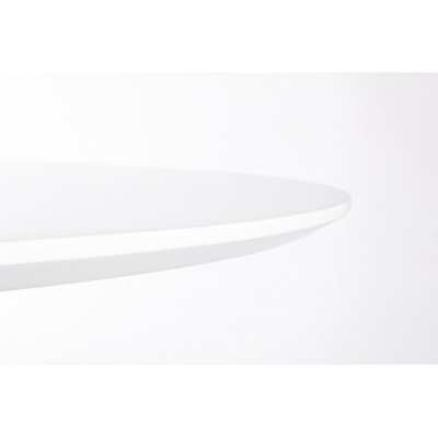 Tavolo Star Tranche Top Bianco D120