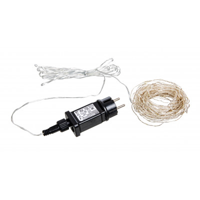 Luci Natalizie Catena 200 MICROLED BIANCO IP44