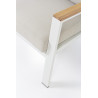 Set Salotto Giardino in alluminio Con cuscini Belmar bianco YK11 FSC