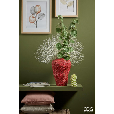 EDG Enzo De Gasperi Vaso Chakra Fragola H37 cm