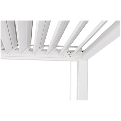 Pergola Bioclimatica in alluminio Ocean 3X4 Bianco