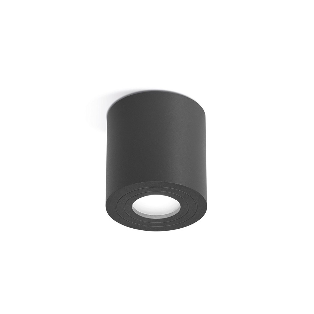 Sulis lampada da soffitto tonda IP65 esterno antracite