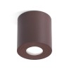 Sulis lampada da soffitto tonda IP65 esterno marrone