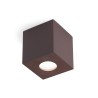 Sulis plafoniera cubo IP65 esterno marrone