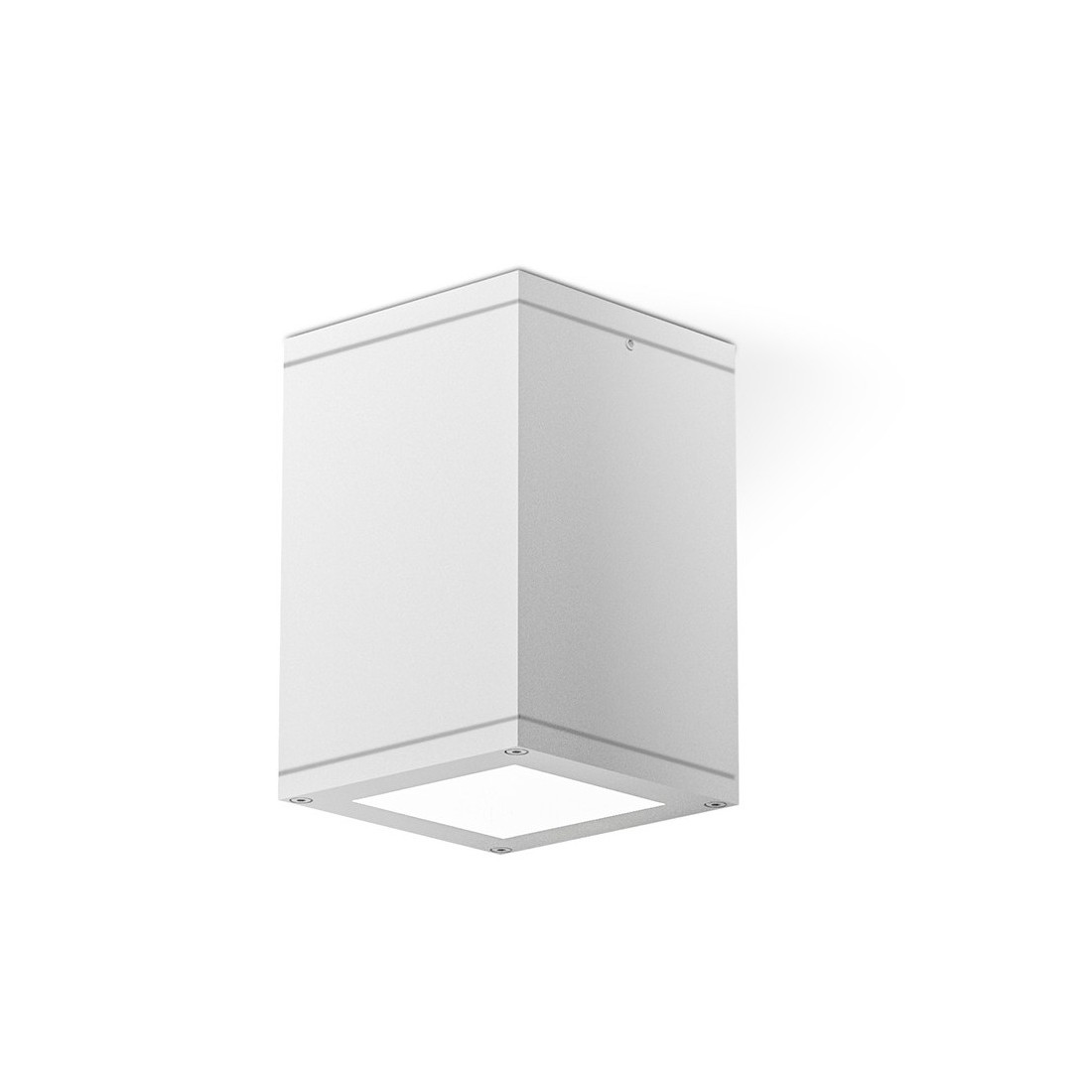 Amon plafone quadrato E27 IP65 esterno bianco