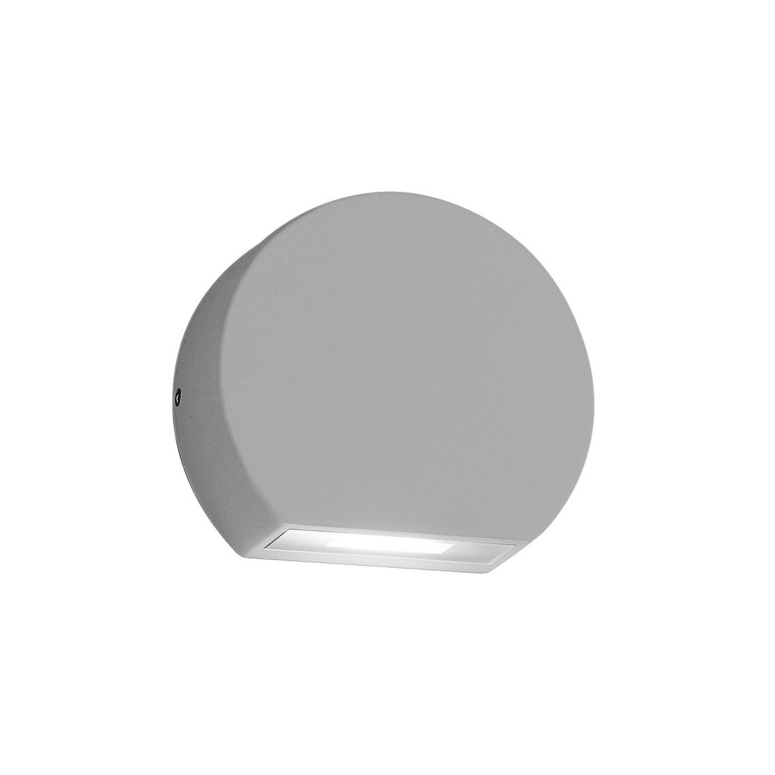 Luly lampada LED segnapasso 5watt rotondo alluminio IP54 3000k 4000k