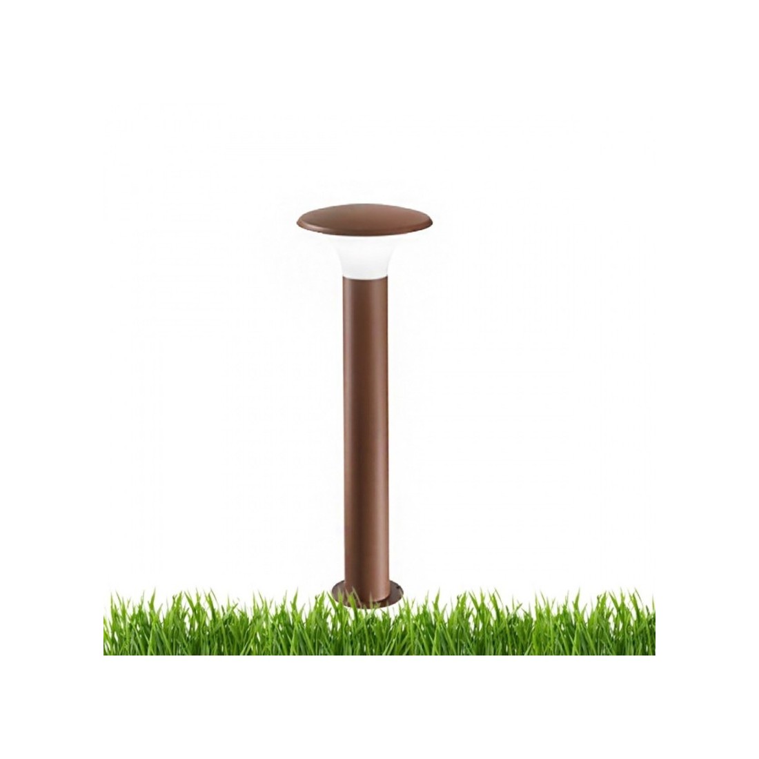 Design paletto h75 esterno E27 ip44 ruggine