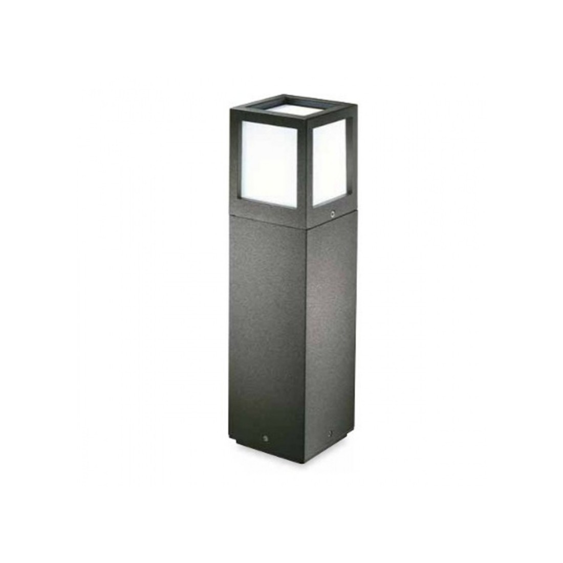 Rubik lampioncino da giardino antracite ip54 h40 design moderno