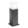 Aditi Lampione piccolo da giardino IP44 h30 squadrato moderno antracite