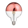 Lampadina LED 12w globo E27 2700k vetro specchiato rame 1521 lumen