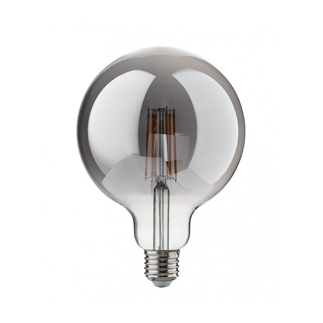 Lampadina LED 12w globo E27 2700k vetro fumee 910 lumen