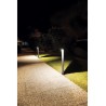Stril paletto led 13w antracite da giardino h80 ip65 moderno