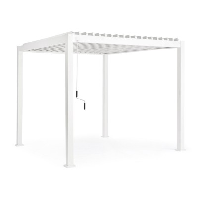 Bizzotto Pergola Bioclimatica Ocean 3X3 Bianco