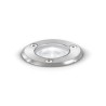Shally faretto da incasso rotondo viale calpestabile 1w LED ip67 3000k