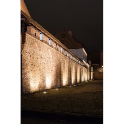 Skeiron faretto da incasso rotondo vialetto calpes