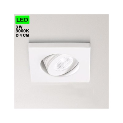 Elara faretto 3w 3000k led...