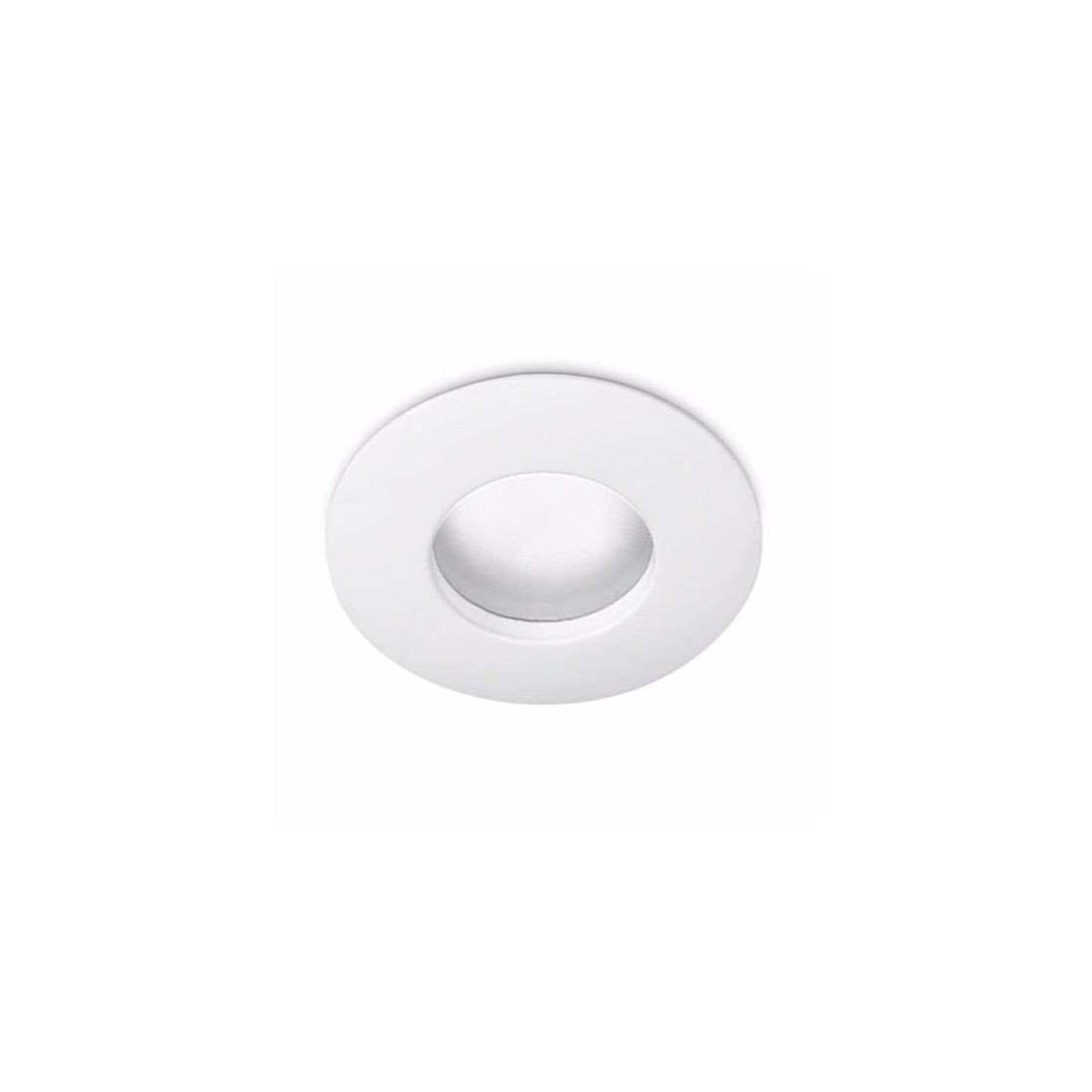 Aurora faretto ip65 gu10 da incasso controsoffitto bagno led bianco rotondo
