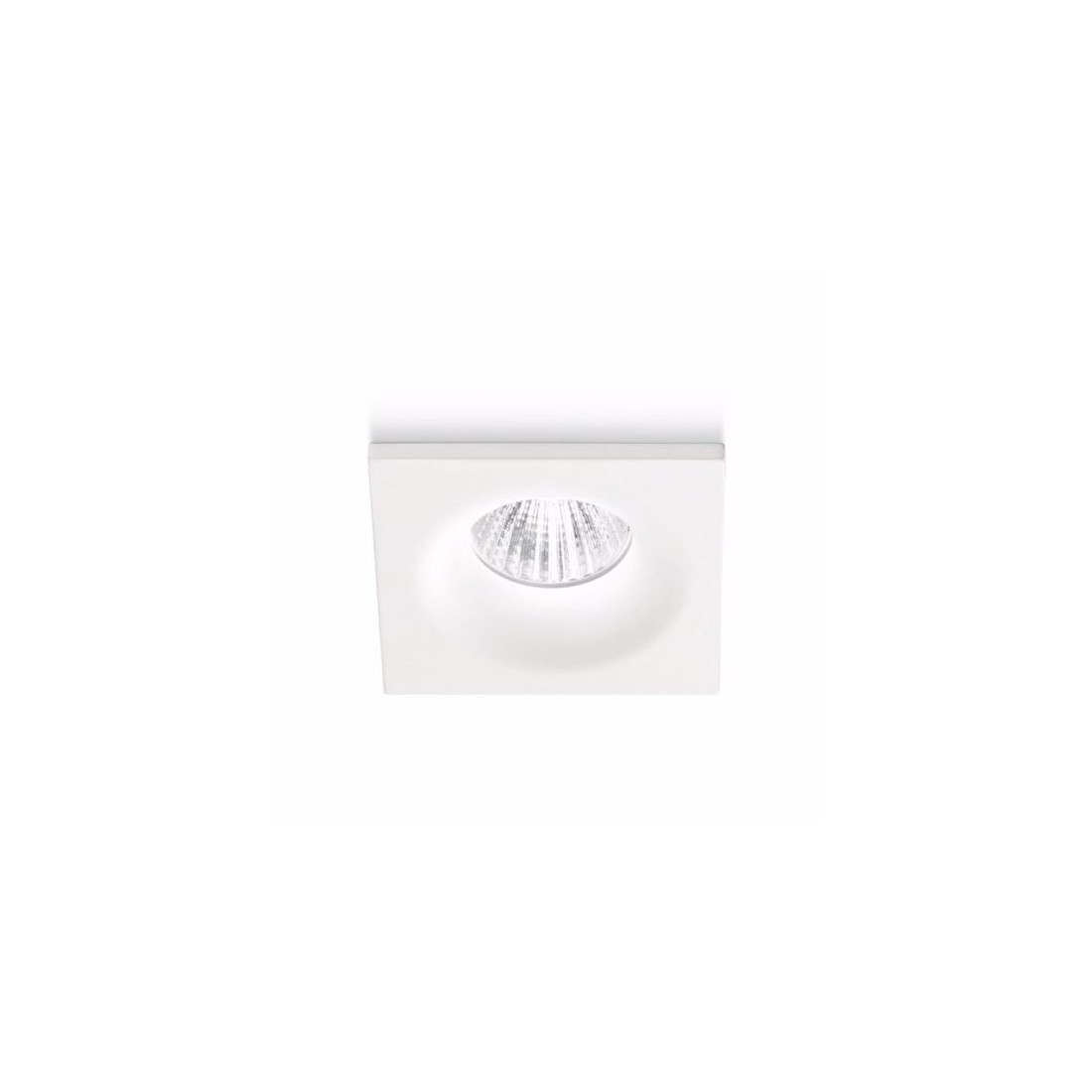 Alya faretto 5w 4000k incasso controsoffitto led quadrato bianco