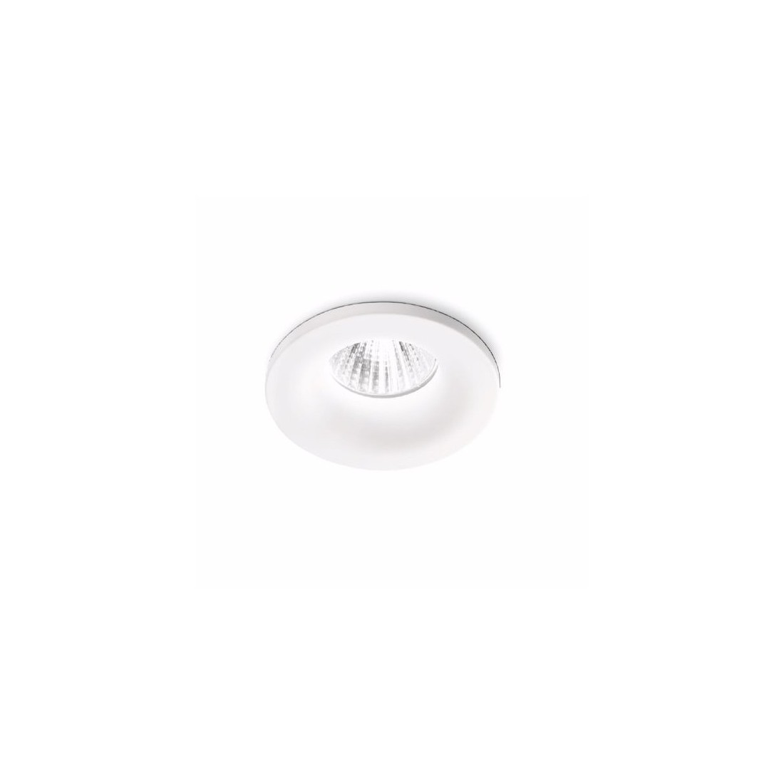 Gaia faretto 4w 4000k da incasso led rotondo bianco per soffitto