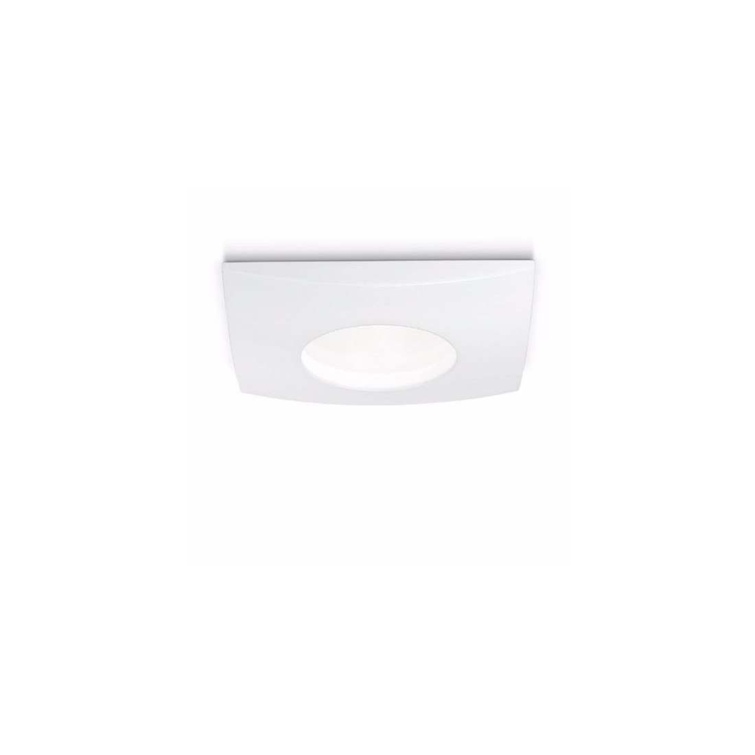 Aurora faretto ip65 gu10 per bagno doccia da incasso soffitto bianco