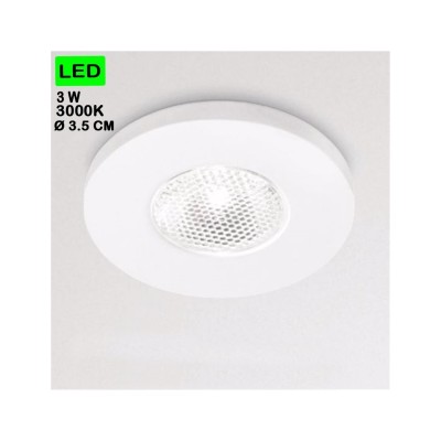 Glam faretto 3w 3000k da...