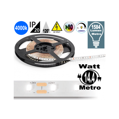 Striscia LED 14.4w 4000k...