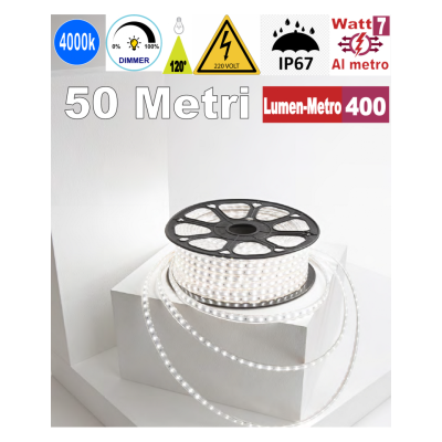 Striscia LED 7w 4000k...