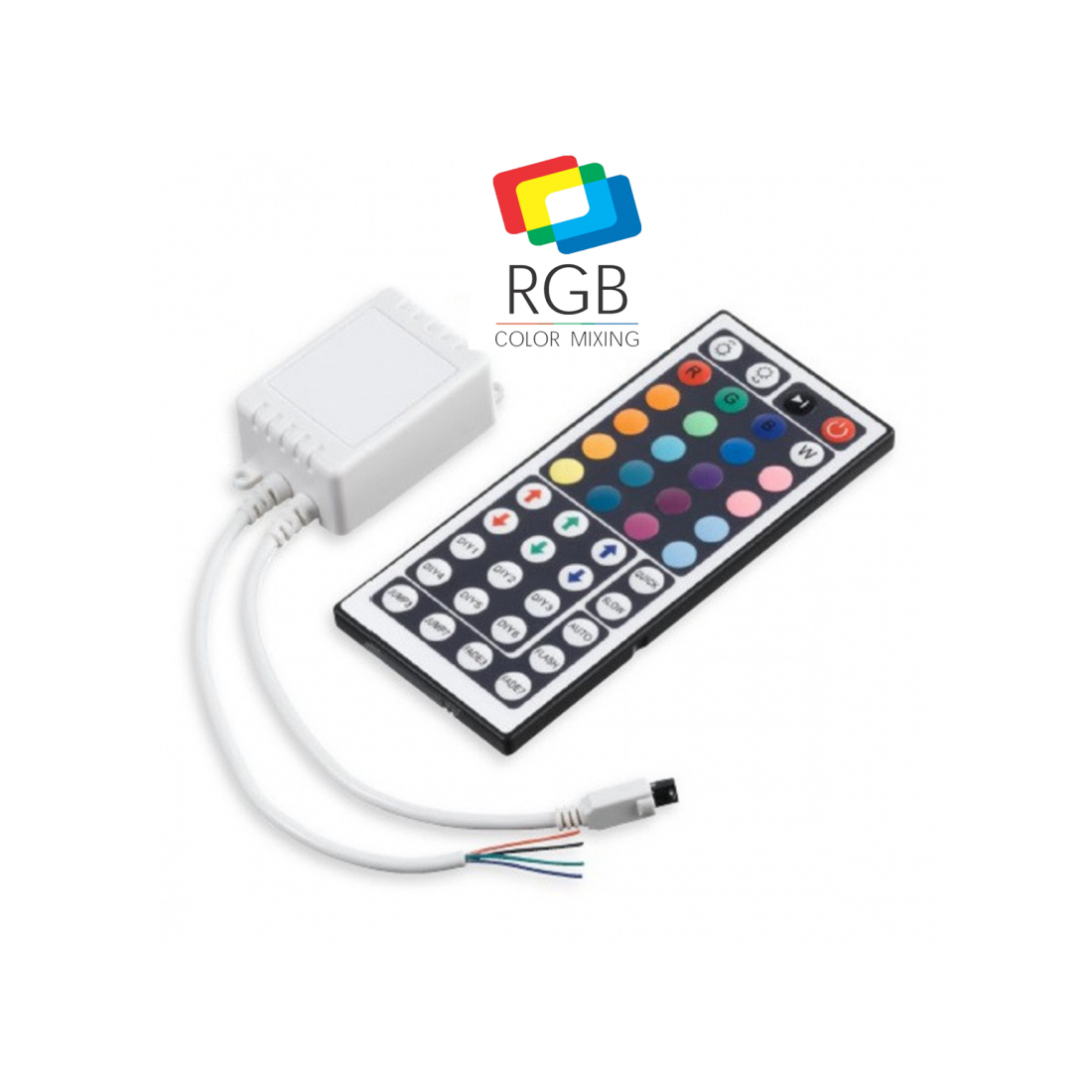 Centralina telecomando RGB a infrarossi per strisce led