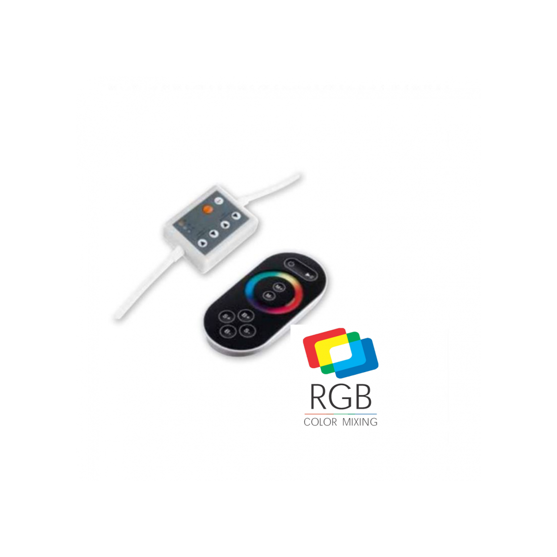Centralina telecomando RGB onde radio touch per strisce led