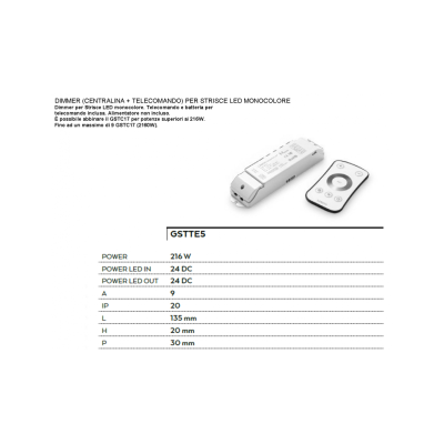 Centralina telecomando...