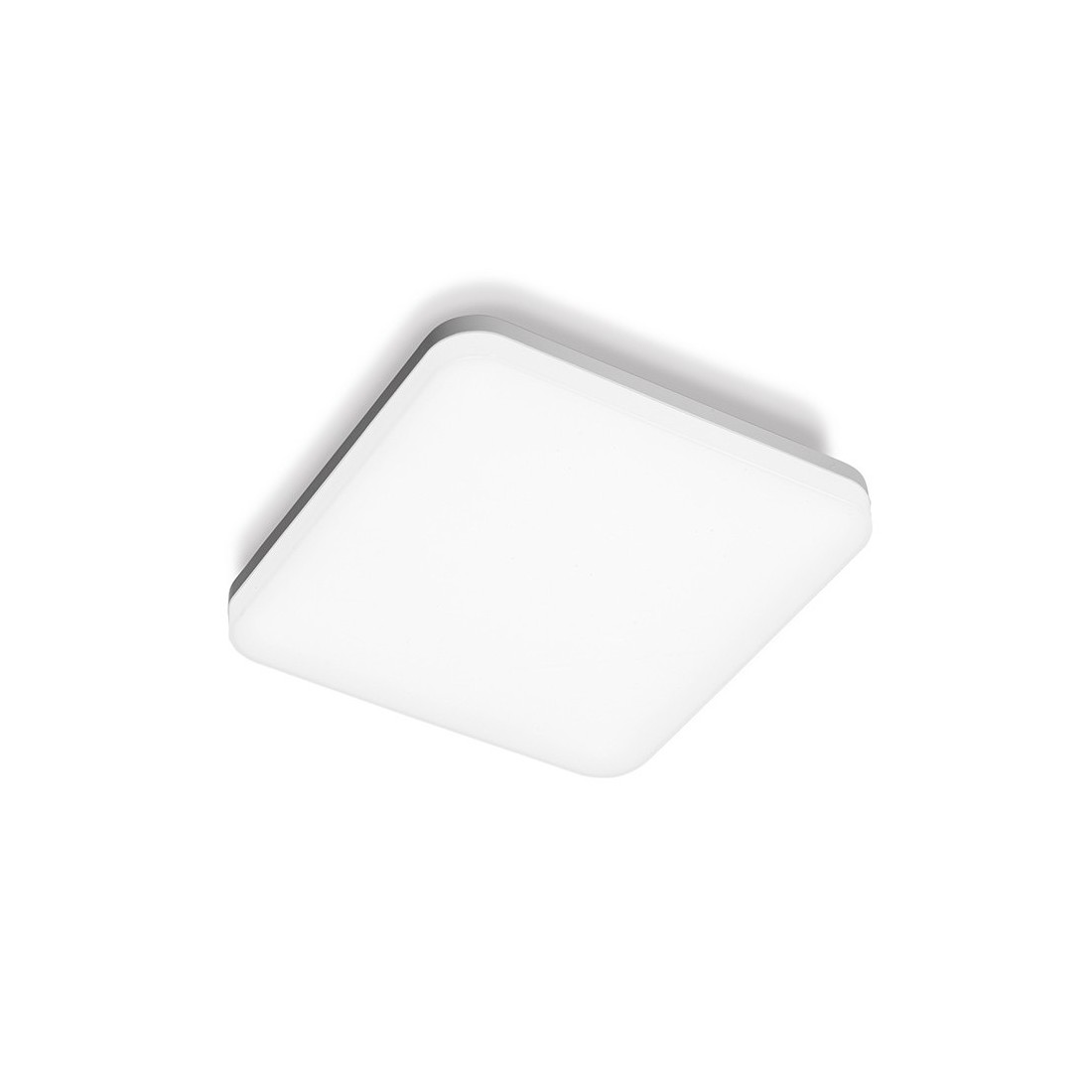 Alba plafoniera quadrata 18w LED bagno outdoor ip66 luce naturale