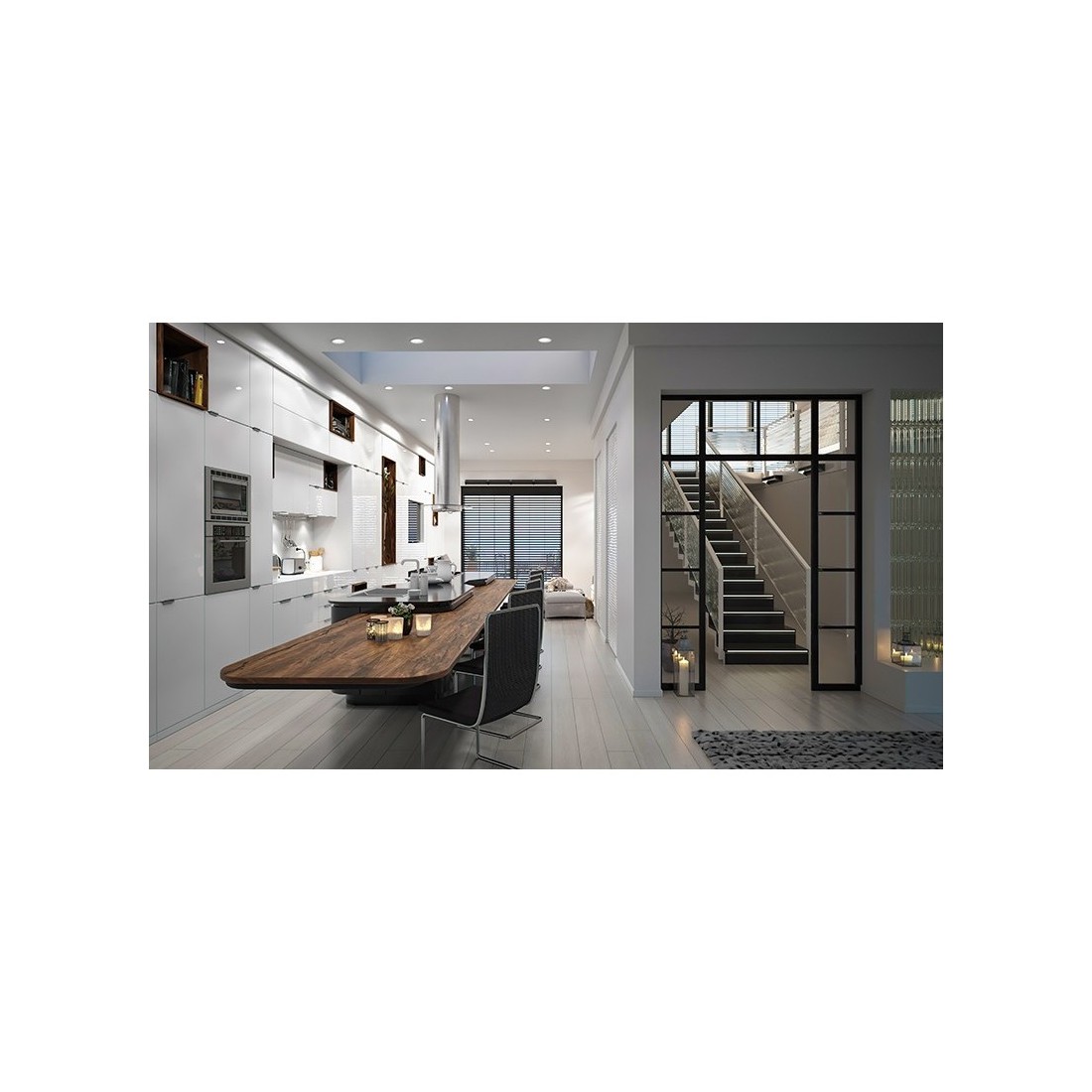 copy of Dione faretto 8w 3000k led incasso cartongesso rotondo bianco round