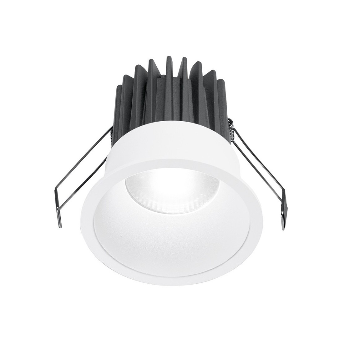 Celia grande faretto 20w 3000k led incasso cartongesso tondo bianco