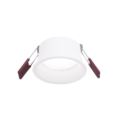 Vega big spotlight IP20 LED 16w 3000k 4000k incasso cartongesso rotondo bianco