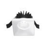 Danae faretto IP20 LED 9w 3000k incasso cartongesso quadrato bianco