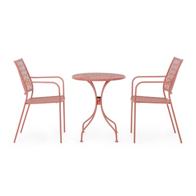 Set Tavolo da Giardino Lizette D.60 + 2 Sedie Lize