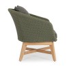 Poltrona Con Cuscini Coachella Verde Bizzotto 0804776
