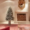 Edg Enzo De Gasperi Pino Merano Innevato H.150 Cm Con Led