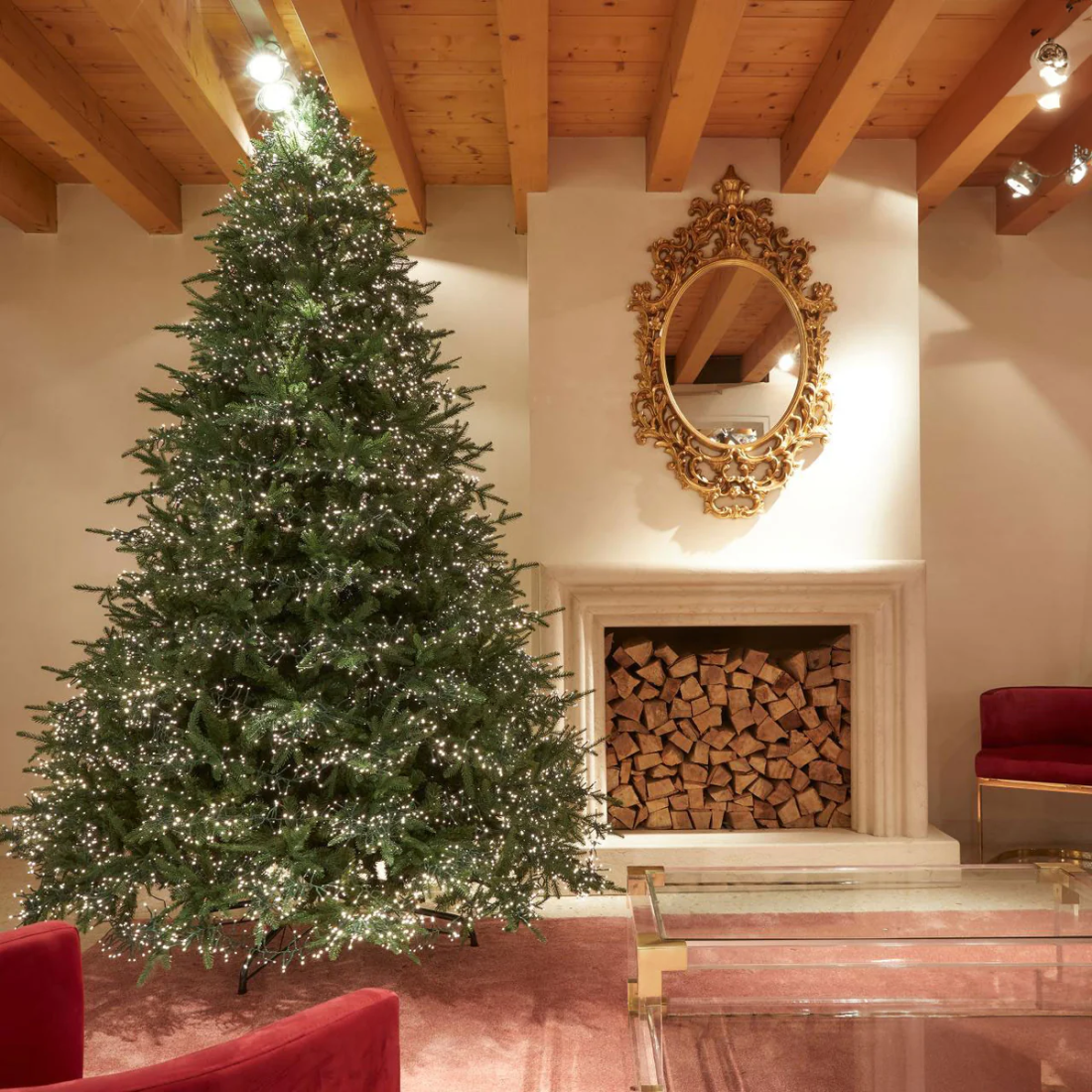 Albero di Natale Edg Pino Spark con led H.300 cm 10000 MINILED